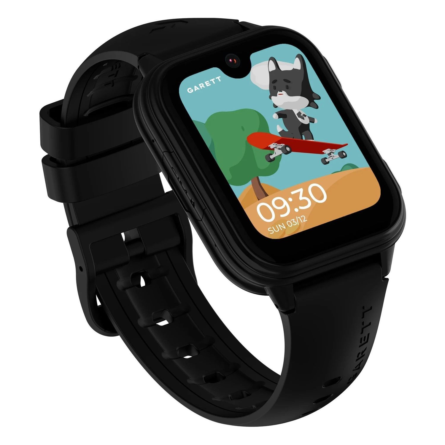 Smartwatch dziecięcy Garett Kids Vibe 4G czarny. Smartwatch dziecięcy Garett. Smartwatch Garett dla dziecka. Zegarek z GPS dla dziecka. Smartwatch dla dziecka na prezent..jpg